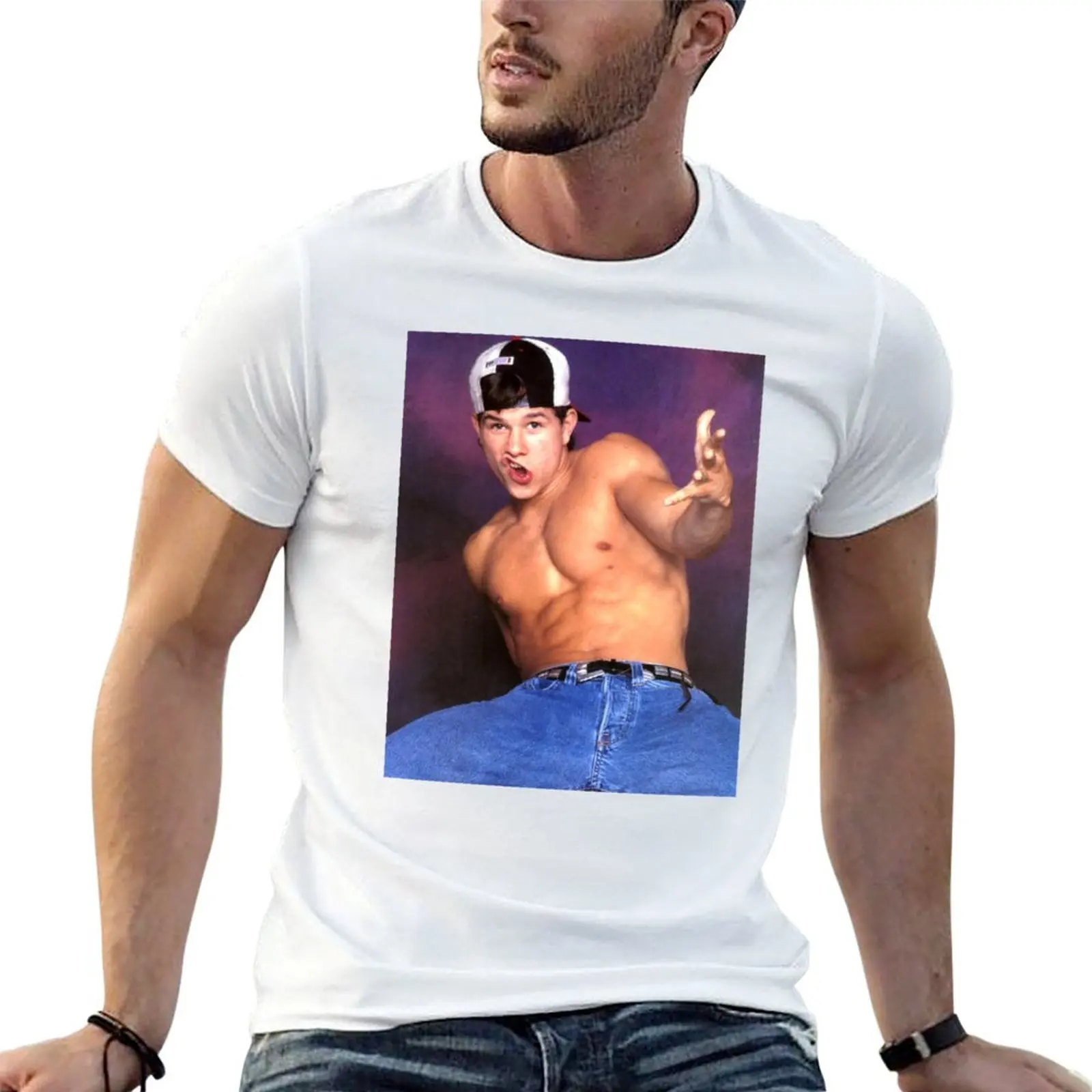 Marky Mark - Camiseta con diseño de regalo para hombre, camiseta para mujer, camiseta clásica retro vintage con gráfico, camisetas para hombre