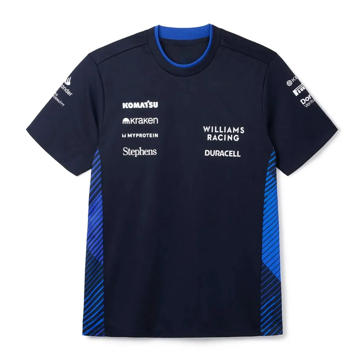 2025 New F1 Racing T-shirt Williams Fan Shirt Outdoor Sports Quick drying Breathable Cycling Top Men's Casual Street T-shirt