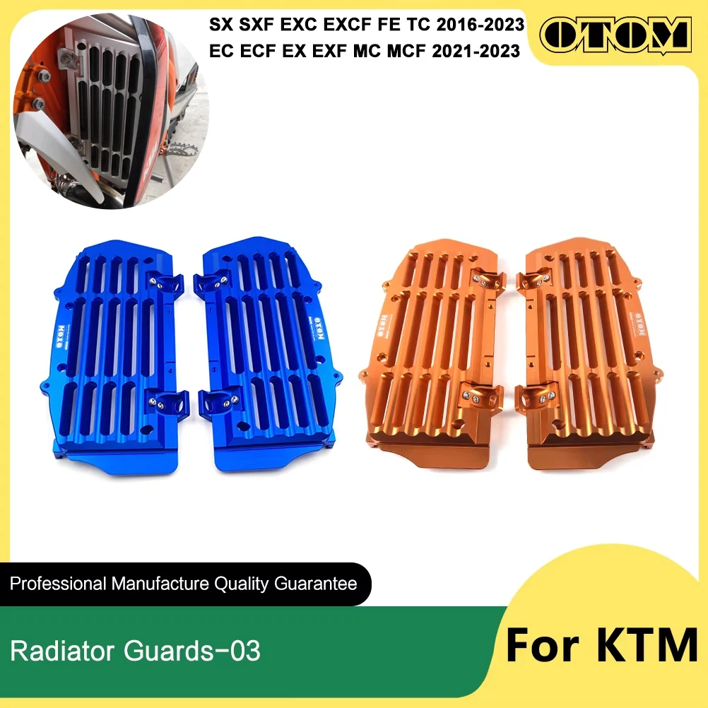 

OTOM 2016-2023 Motorcycle Radiator Guard CNC Water Tank Protection Frame Cover For KTM SX SXF XC XCF EXCF EXC HUSQVARNA FC TE FE