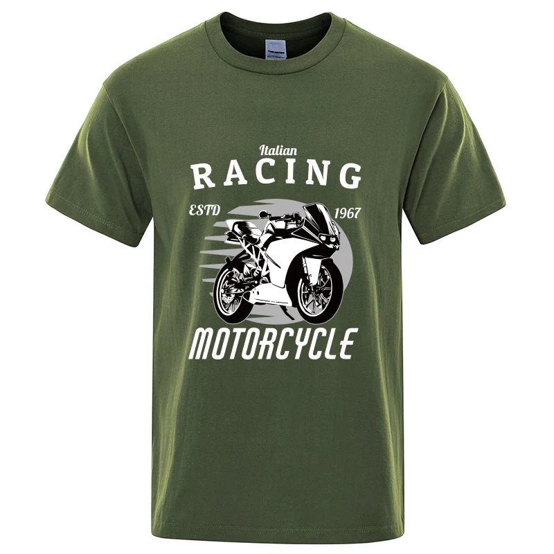 Men Enfield Cycle Co Ltd 1967 Classic T Shirt Motorcycle Motor Race Pure Cotton Tops Funny Short Sleeve Crewneck Tees Summer