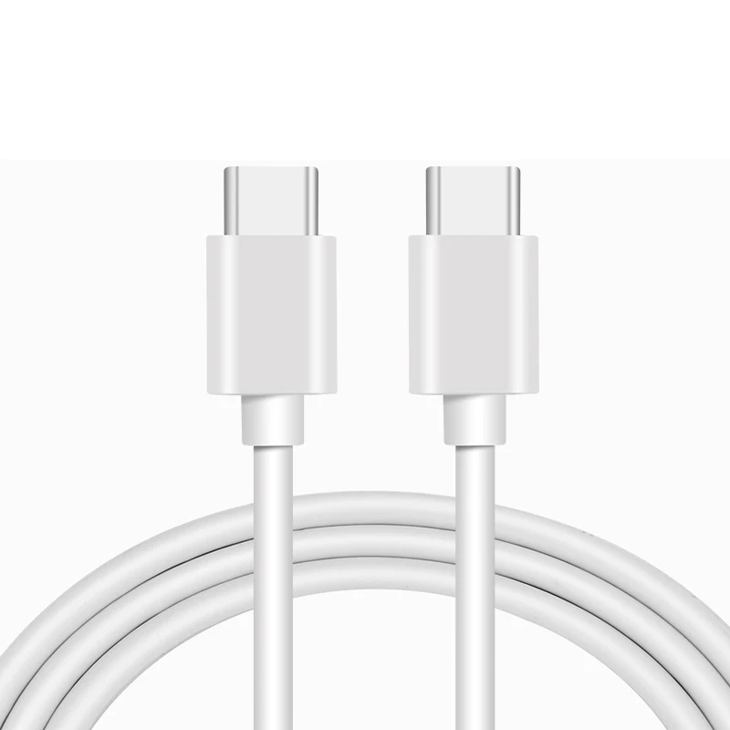 고속 충전기 케이블, 1m, 2m, 11 39 인치, PD 60W, USB C 타입 to C 타입, 삼성 S20, 맥북 프로, 아이패드, 스닉스용 충전 코드