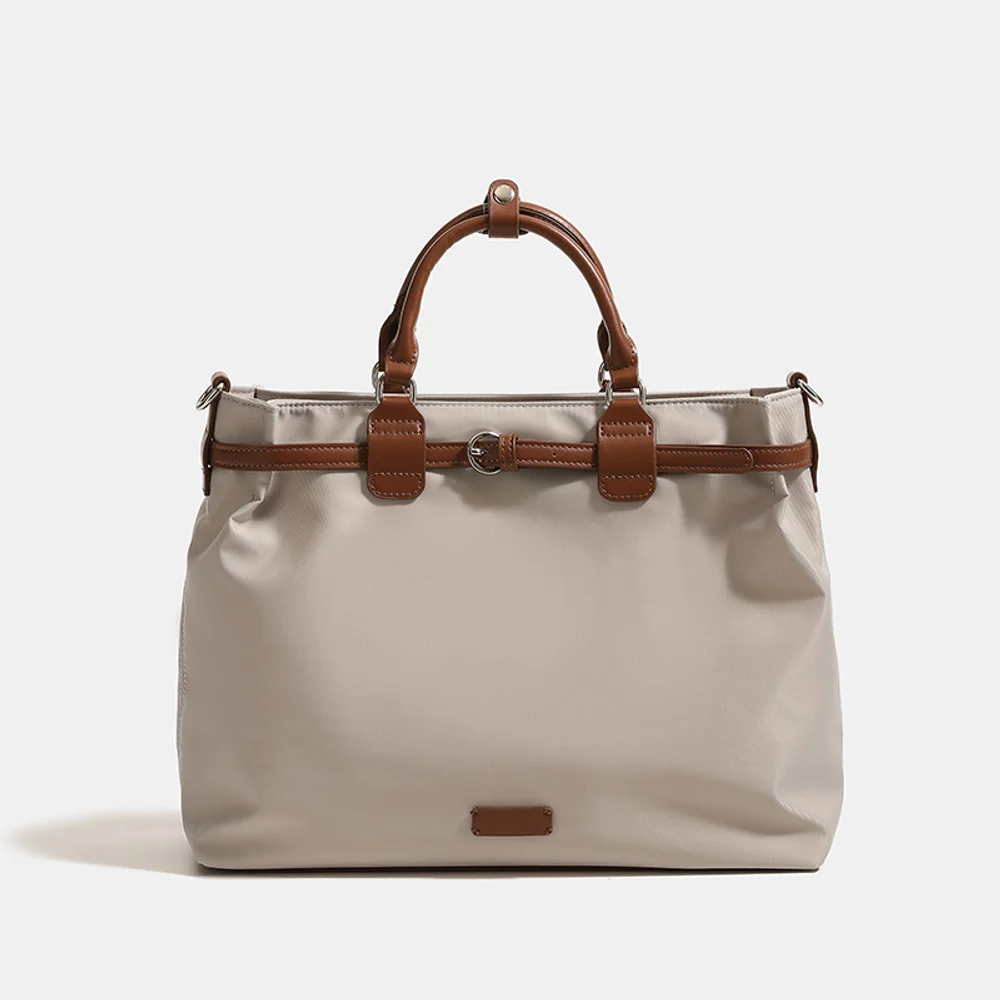 حقيبة ظهر ذات سعة كبيرة للنساء، حقيبة يد جديدة راقية، حقيبة كمبيوتر، حقيبة حمل كروس متعددة الاستخدامات