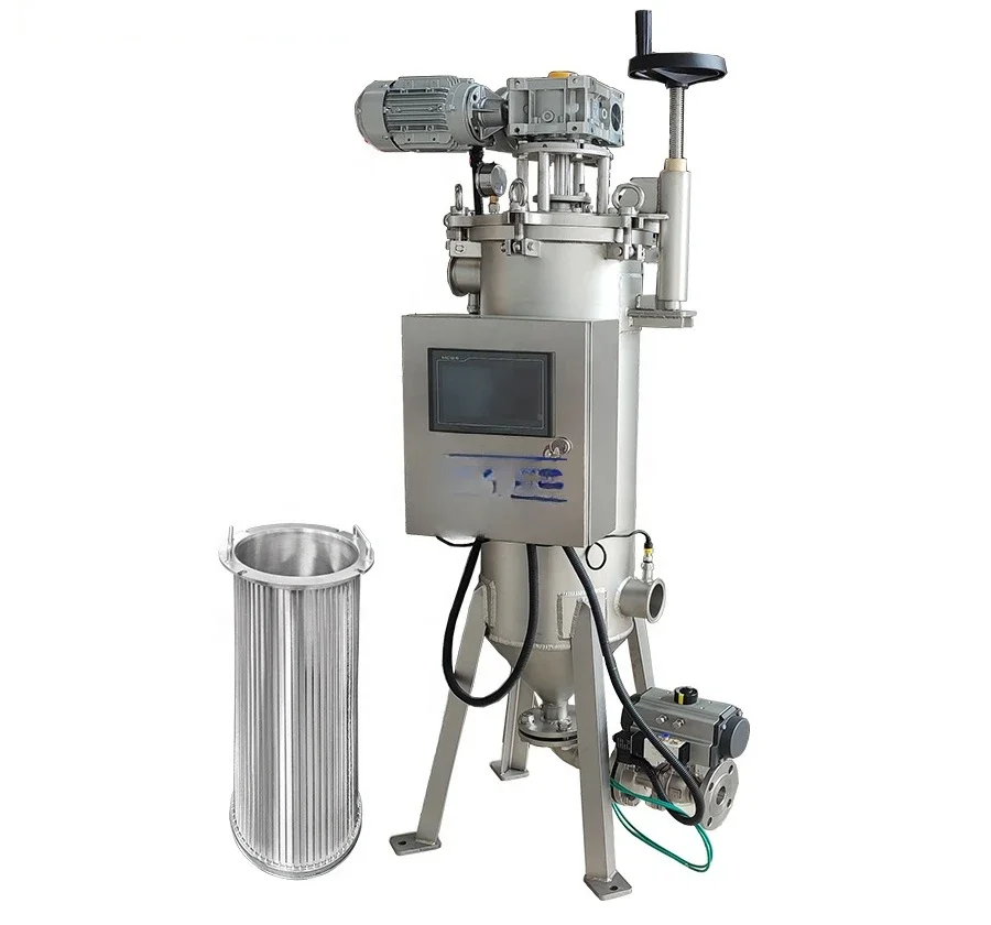 Wholesale Industrial Filtration Equipment Automatic Self Cleaning Filter for Ink Coating /Honey/Syrup/Paint