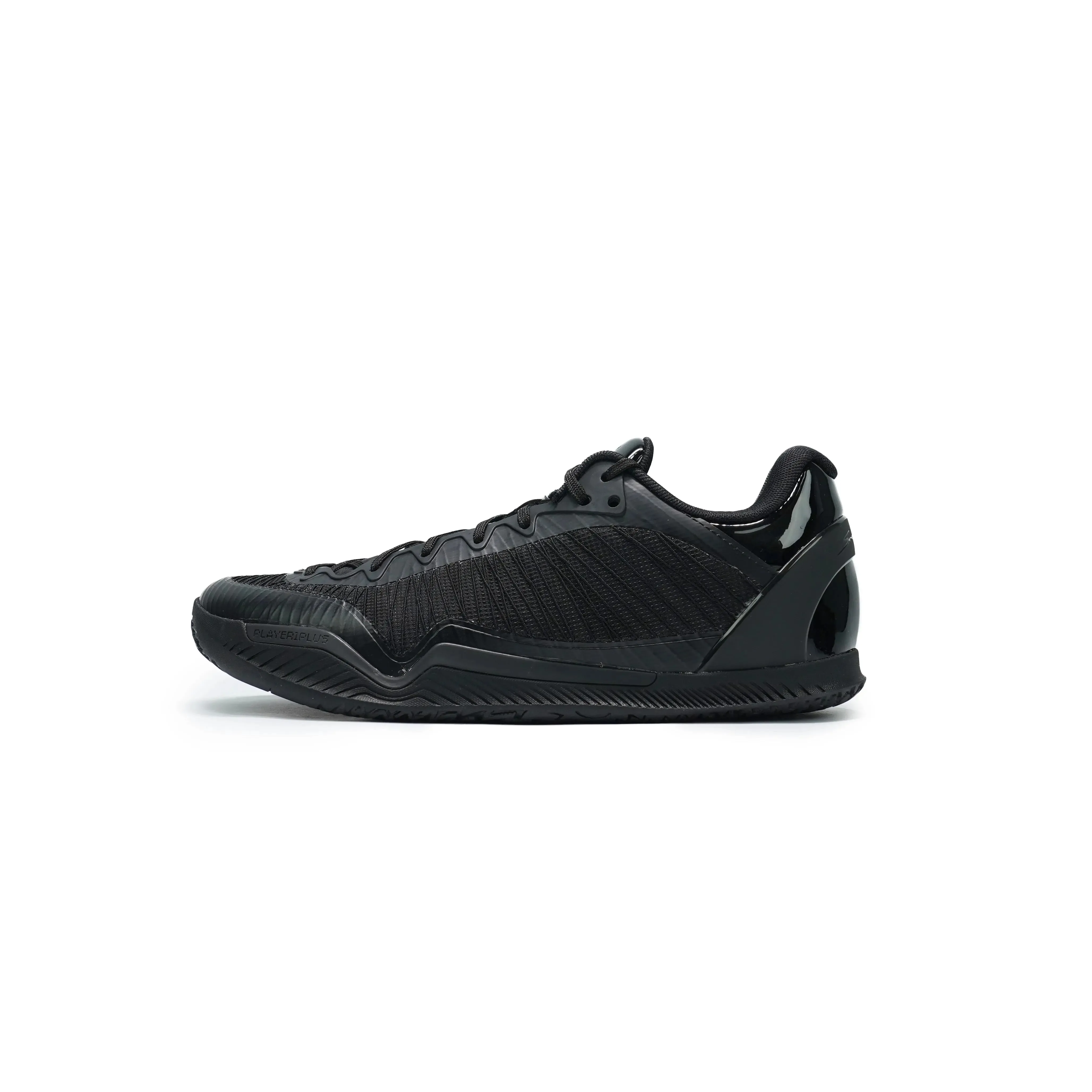 SPO Player1 Plus “All BLACK”Basketball shoes Cushioning Lightweight comfort Carbon plate technology Torsion system