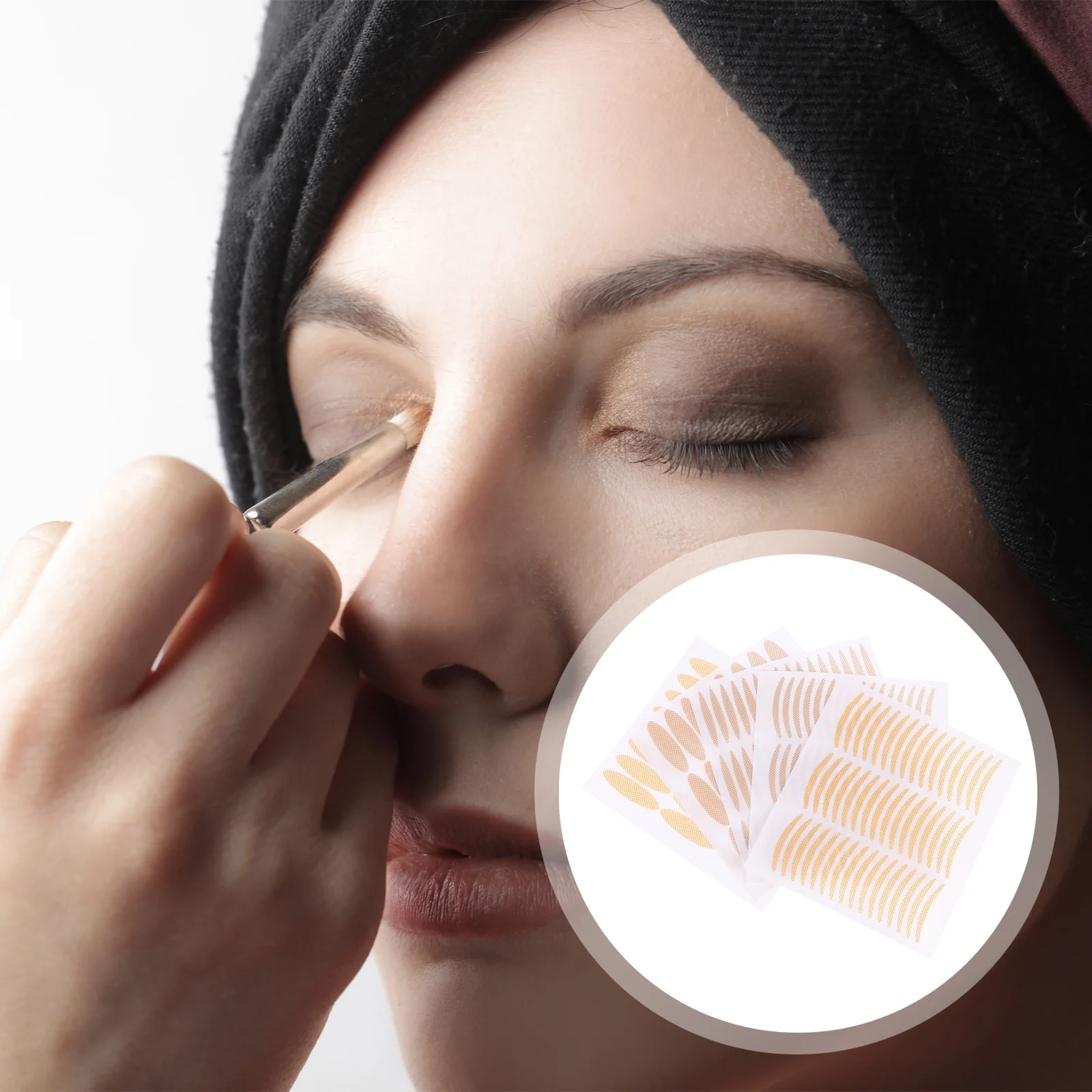 ملصقات جفن غير مرئية رقيقة قابلة للتنفس شريط جفن مزدوج للنساء شرائط رفع العين الناعمة بدون ألم أداة مكياج