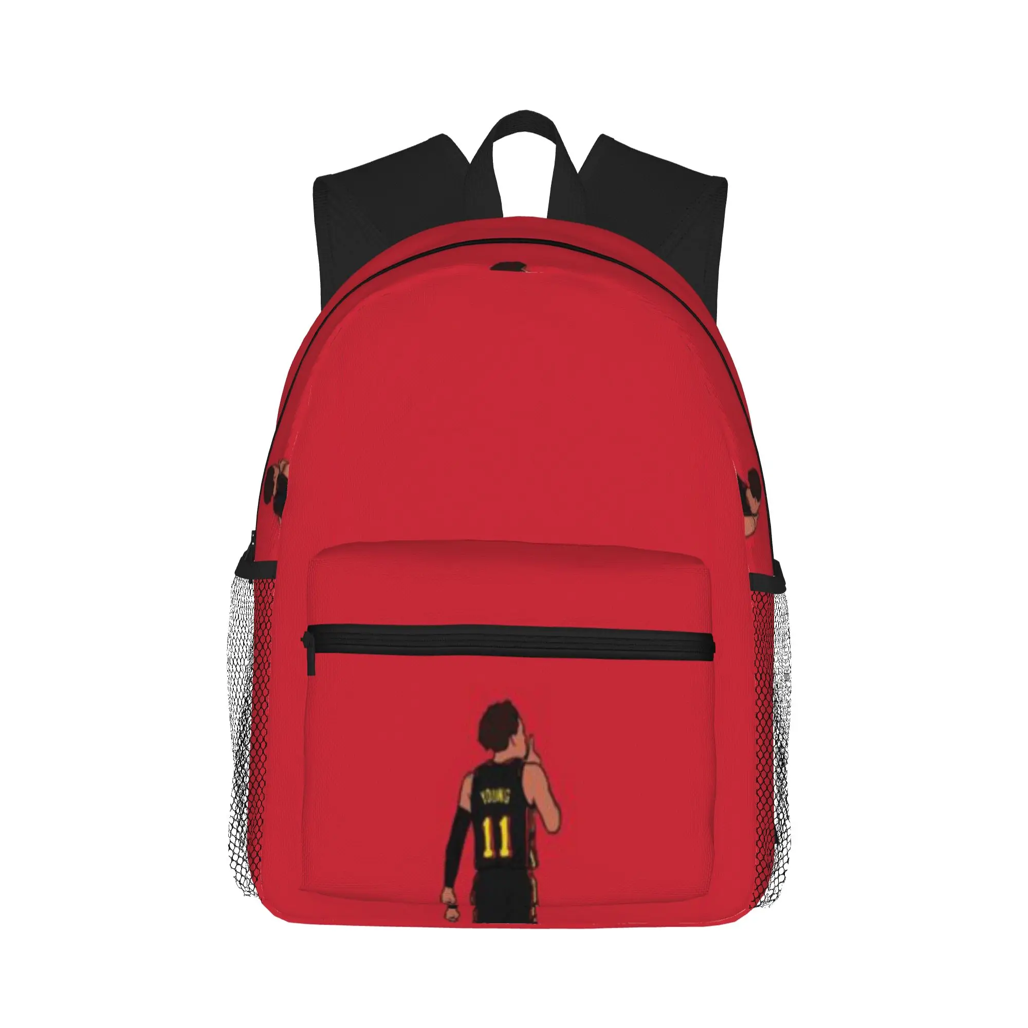 

Trae Young Silences The Garden Casual Backpack for Students and Adults Bag