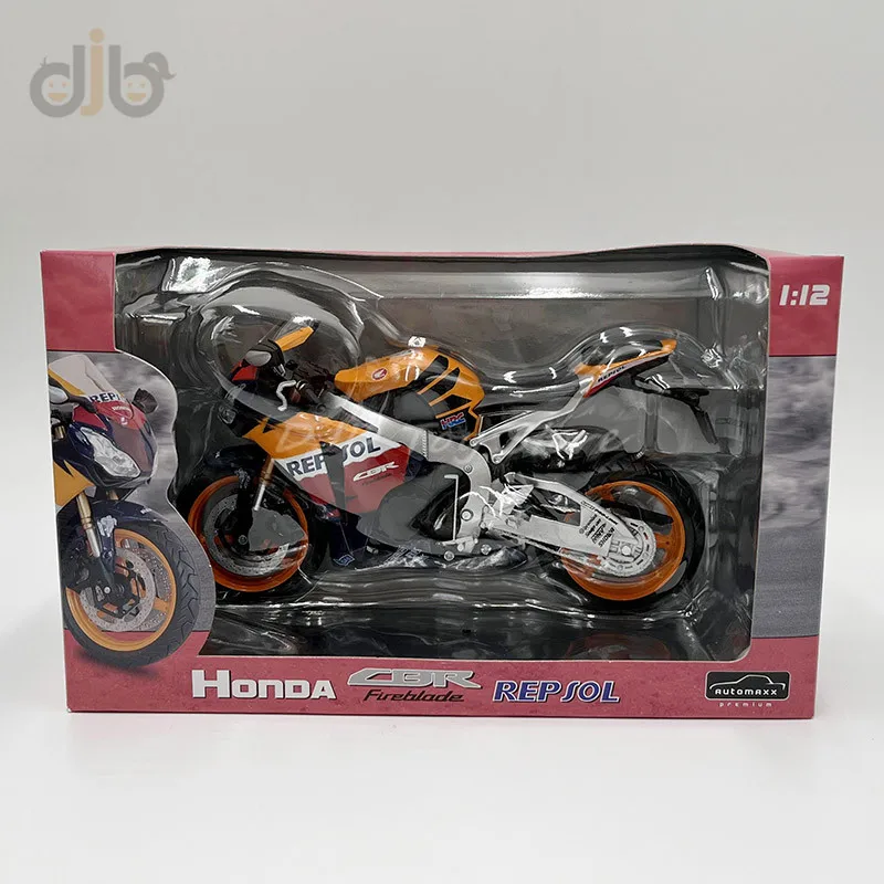 1:12 Diecast Motorcycle Model Toy Repsol Replica For Collection