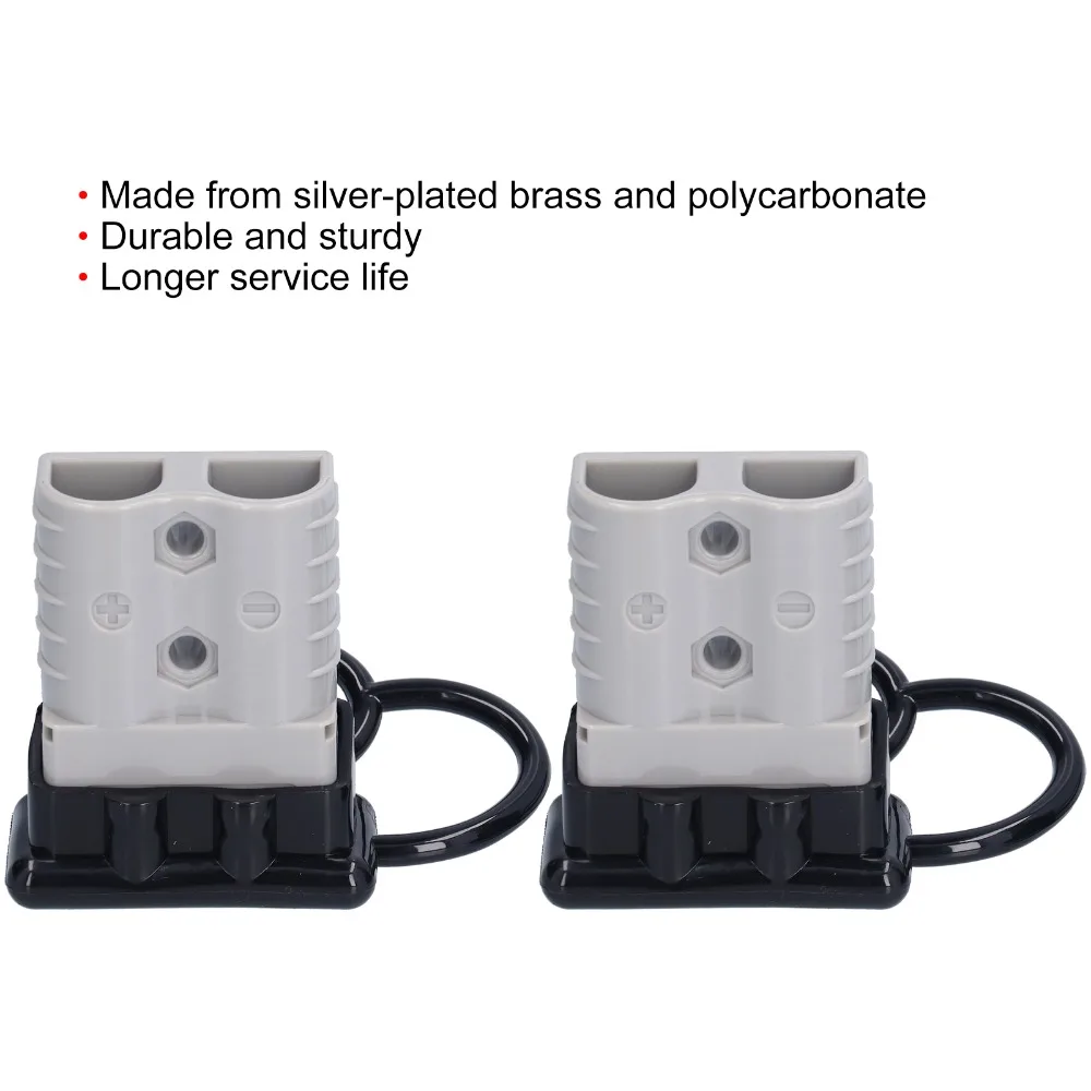 

Generic 120A Power Connector 600V Grey Battery Connector Quick Connector Battery Applications