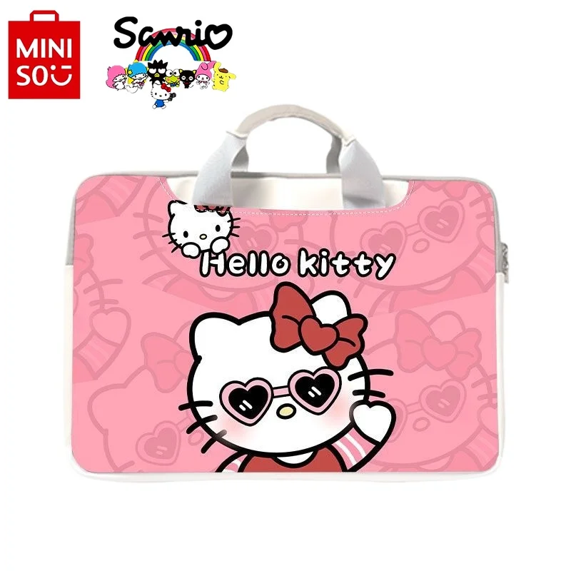 

2025 New Women's Briefcase Fashionable and High-quality Waterproof Multi Size Inner Bag Cartoon Versatile Women's Computer Bag