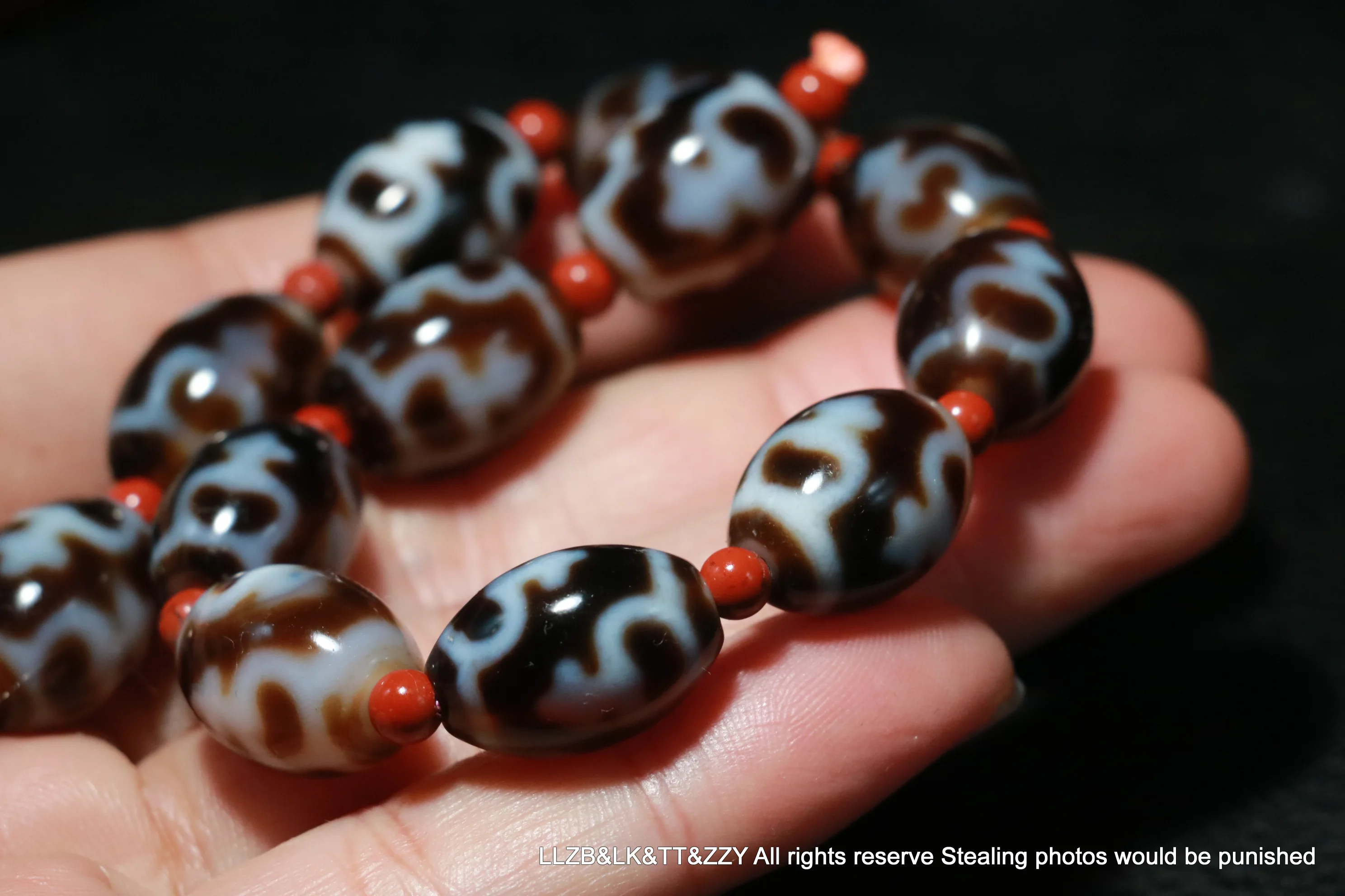 Set of 12 Magic Power Energy Tibetan Top old Agate Aquarius Wealth Treasure Bottle Daluo dZi Bead For Jewelry Making 4A++