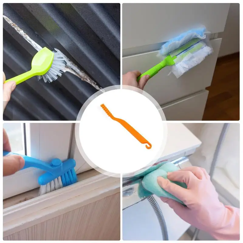 Hard-Bristled Crevice Cleaning Brush Grout Cleaner Scrub Brush Deep Tile Joints Crevice Gap Cleaning Brush Keyboard Dust Brush