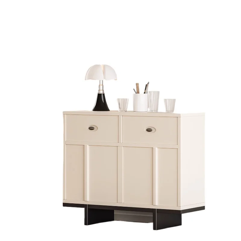 

French cream wind chest chest chest of drawers bedroom locker simple modern bedside cabinet porch cabinet