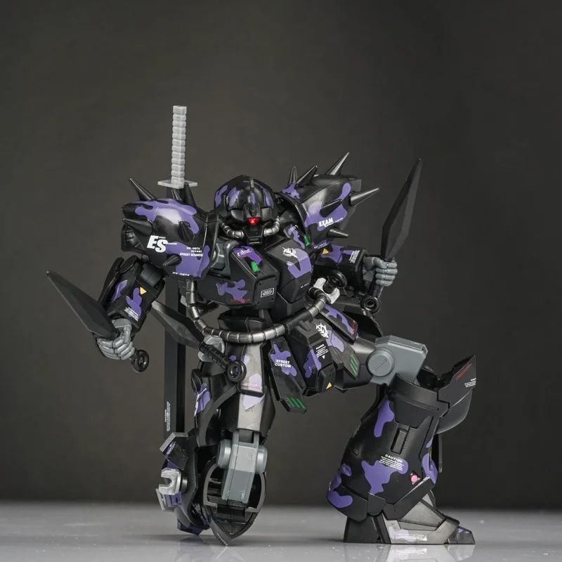 Neuer Hg 1/144 Xingyuanshe Efreet Dark Night Camouflage Bausatz Mecha Actionfiguren Deko mit Wasseraufklebern Spielzeug Geschenk