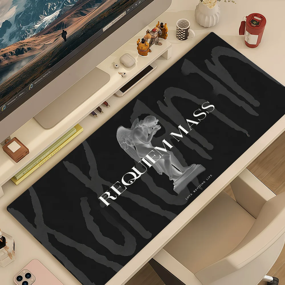Mouse K-Korn Pad MousePad Non-slip Lockedge Office Cool Student Metal Gaming Band Thickened Large Writing Pad Cushion