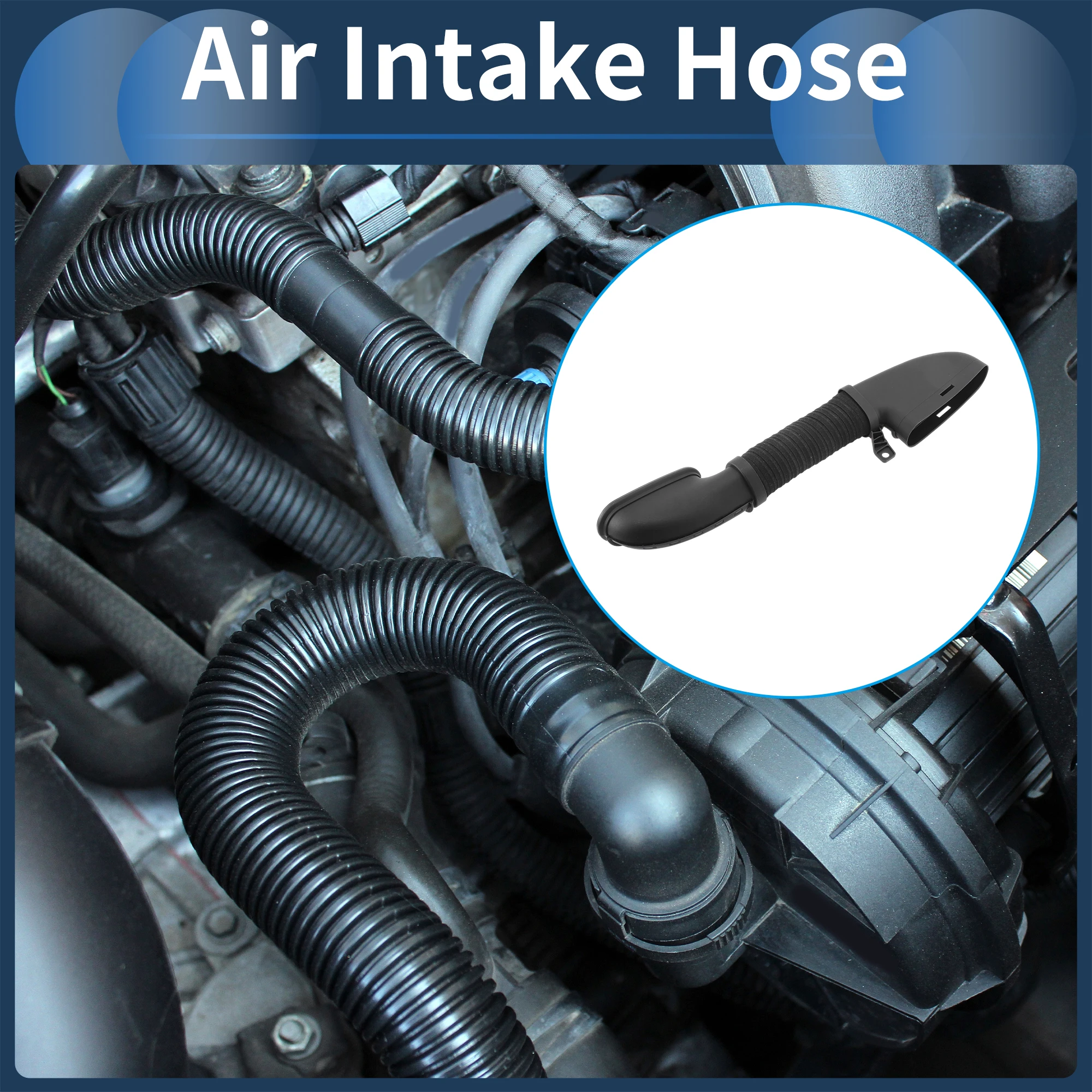 

UXCELL Engine Air Intake Hose for Mercedes Benz Air Cleaner Intake Hose No.6260900037