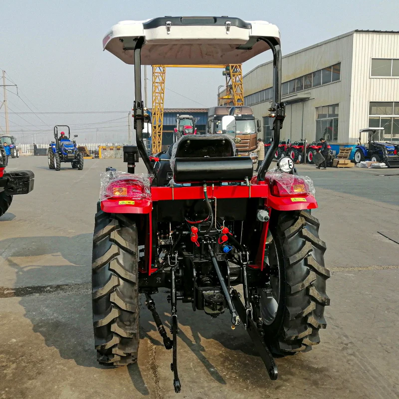 504 50hp صغيرة صغيرة 4WD الصين رخيصة حديقة آلة زراعية جرار زراعي