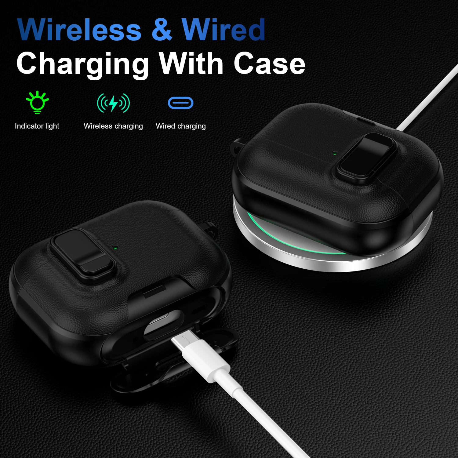 Secure Lock Phone Holder cortex Case For AirPods Pro 3 Bluetooth headset Cover For AirPods Pro 2 and AirPods 4 Case With Hook