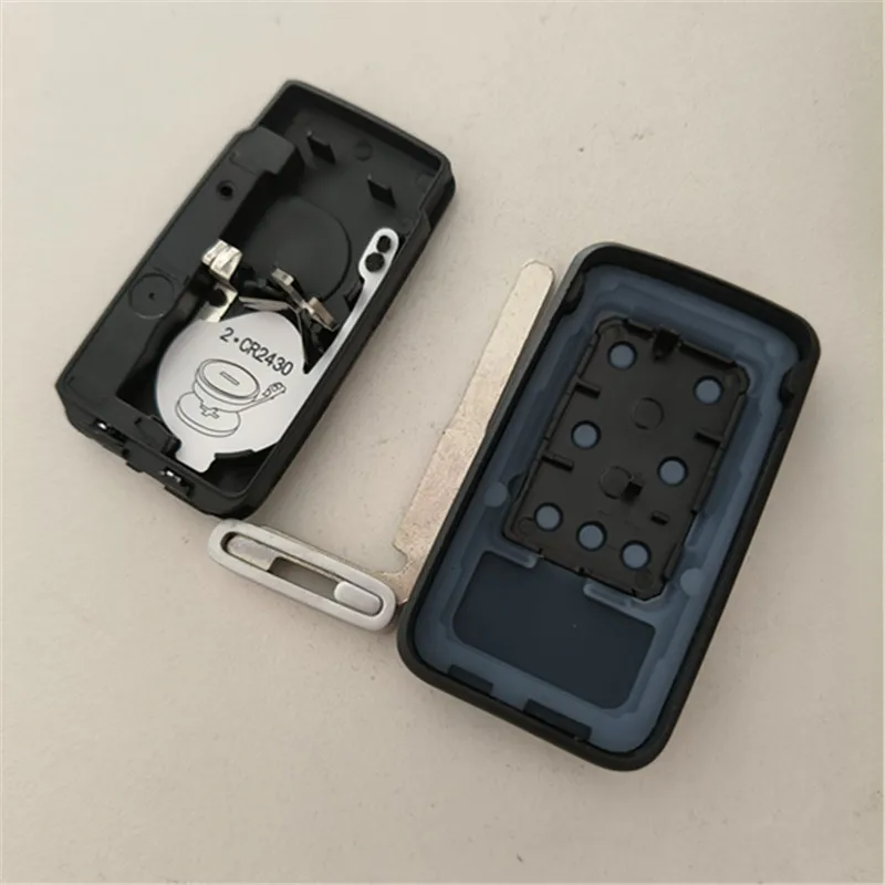 2PCS Remote Car Key Shell For Volvo XC60 S60 S60L V40 V60 S80 XC70 5/6 Buttons With Uncut Blade Key Cover Fob Case