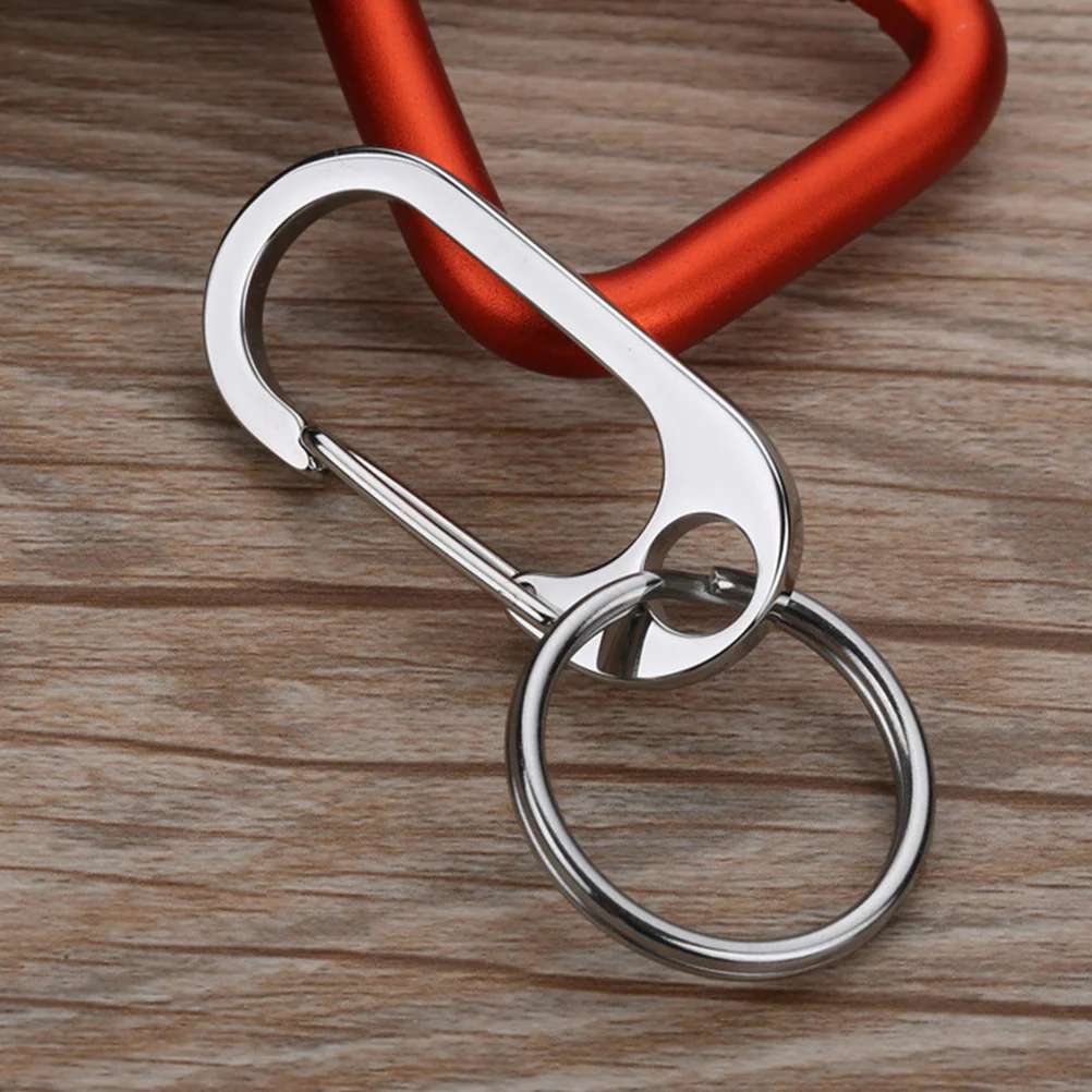 2pcs Car Hanging Ring Holder For Men Women Durable Waist Key Ring Holder Keychain Practical Key Rings Accessory