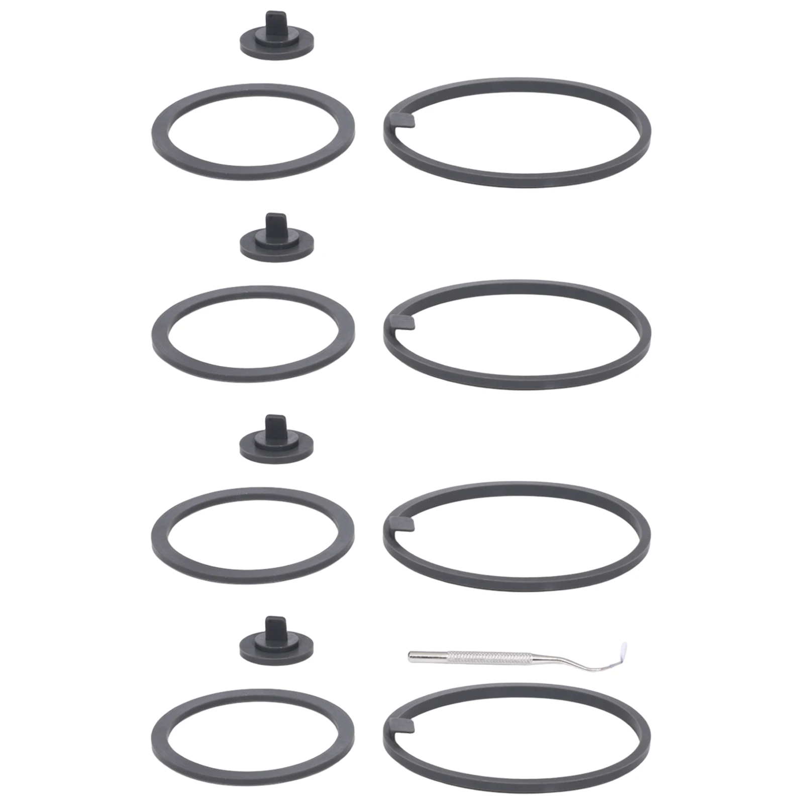 

1Set Food Grade Silicone Gasket for Electric Protein Shaker Bottle 24OZ Portable Mixer Cup Silicone Seal O-Ring Replace Parts