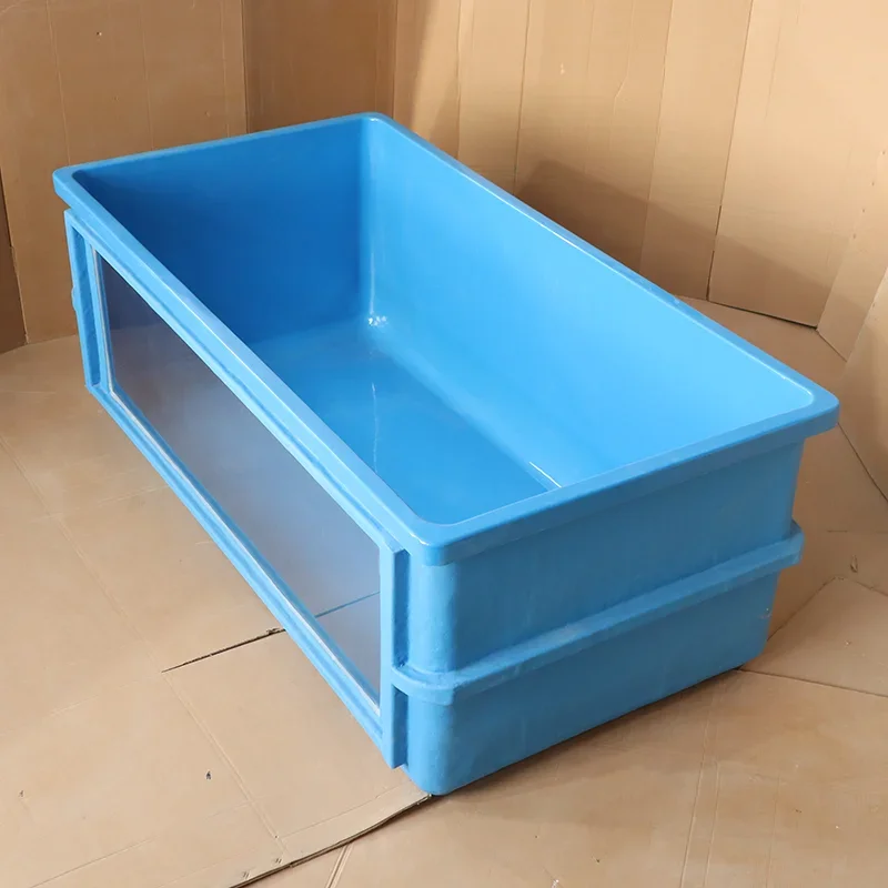 Wholesale Fiberglass White Blue Black Small Fish Tank Breeding Aquariums & Accessories Aquaculture Fish Pond