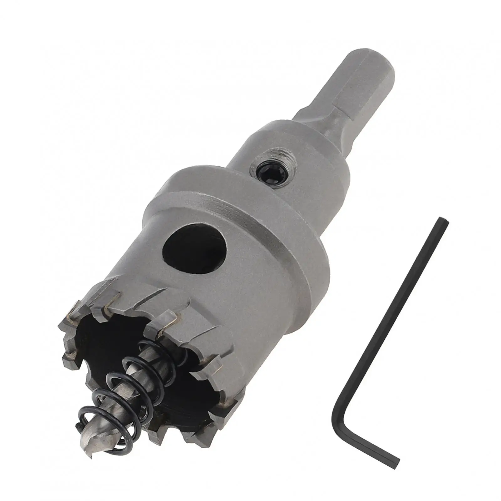 Tct Carbide Hole Saw Heavy Duty Industrial Grade Cortador de Furo para Aço Inoxidável e Liga de Alumínio Furadeira 32 mm
