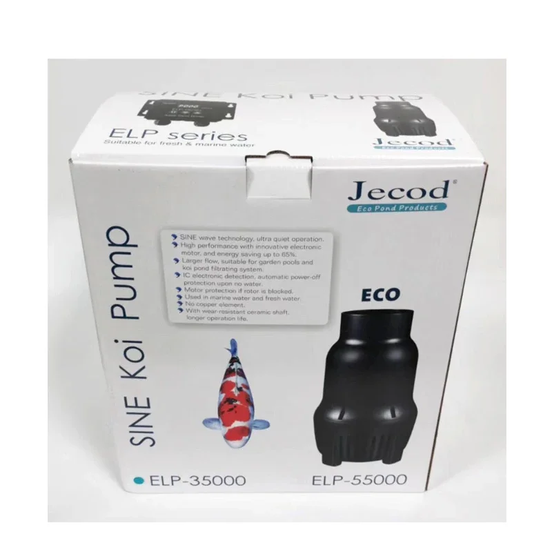 Jebao ELP-25000 ELP-35000 ELP-55000 variable frequency fish pond circulating pump submersible pump with controller adjustable