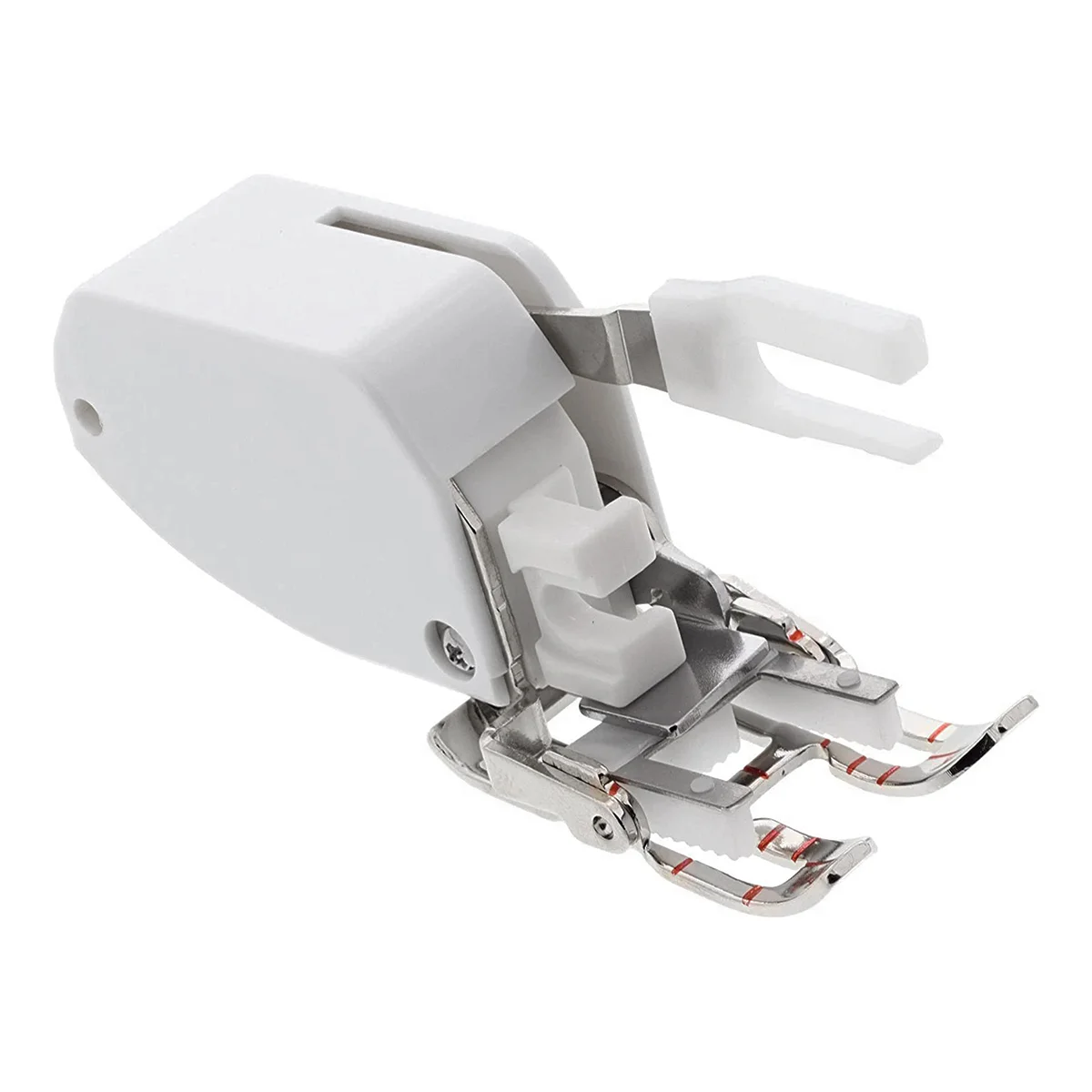 Open Toe Walking Foot พร้อมไกด์ปรับได้เหมาะกับจักรเย็บผ้าต่ํา - Brother, , Singer และอื่นๆ