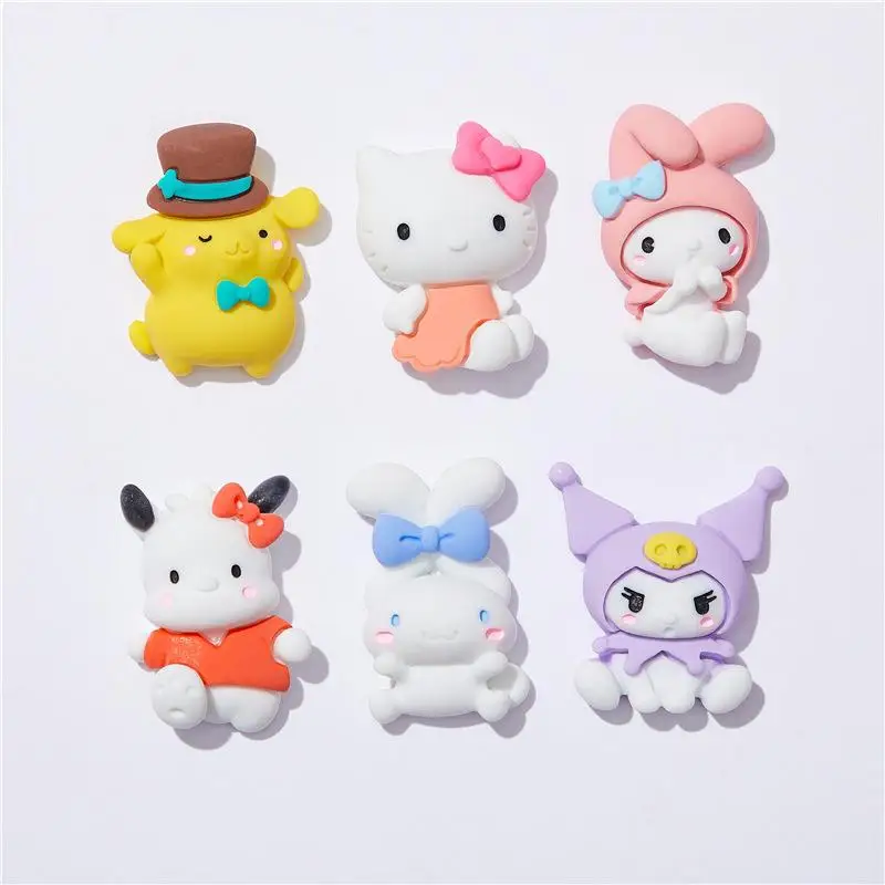 

Sanrio Ornament Hellokitty Mymelody Japanese Cartoon Phone Case Decoration Patch Hair Accessories Handmade Accessories