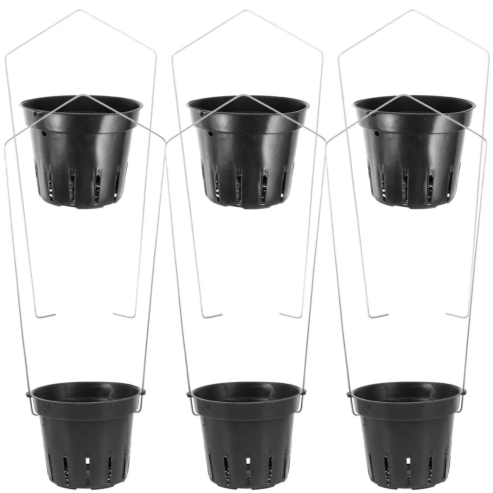 

6Pcs Hanging Planter Multifunctional Flower Pot for Home Balcony Indoor Outdoor Garden Succulent Cactus Plant Pots