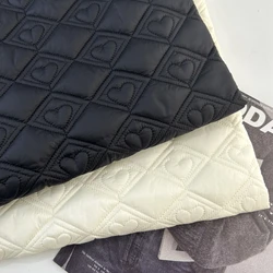 Black White Cotton Fabric Warm for Coat Skirt Makeup Bag Creative Fashion Designer Diy Sewing Material Cloth Handmade