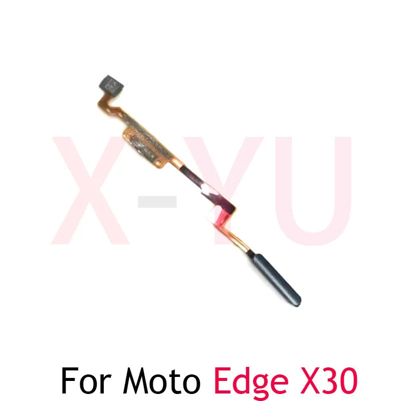 For Motorola Moto Edge X30 20 Lite Home Button Fingerprint Sensor Return Power Flex Cable