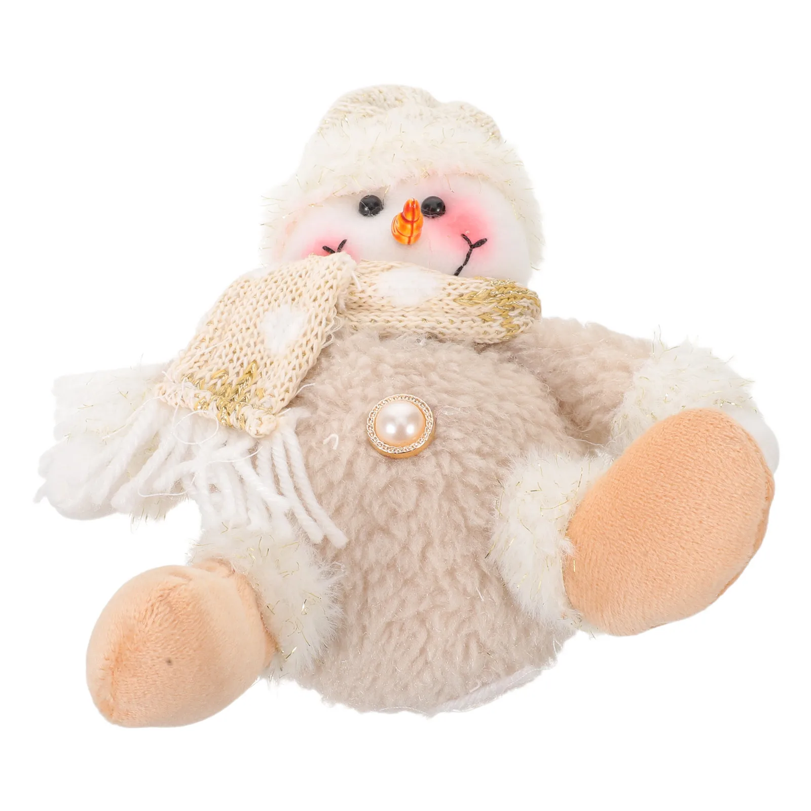 ديكور صغير معلق لرجل الثلج الرائع لموسم العطلة وشجرة عيد الميلاد ونافذة عرض الطاولة وديكور داخلي لعيد الميلاد #3