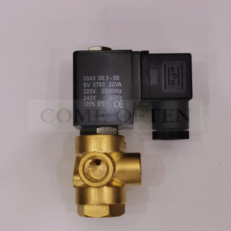 

Direct-Acting 2-Position 3-Way Solenoid Valve V31 Pneumatic Air Compressor Normally Closed Solenoid Valve NBR G1/4" 10Bar