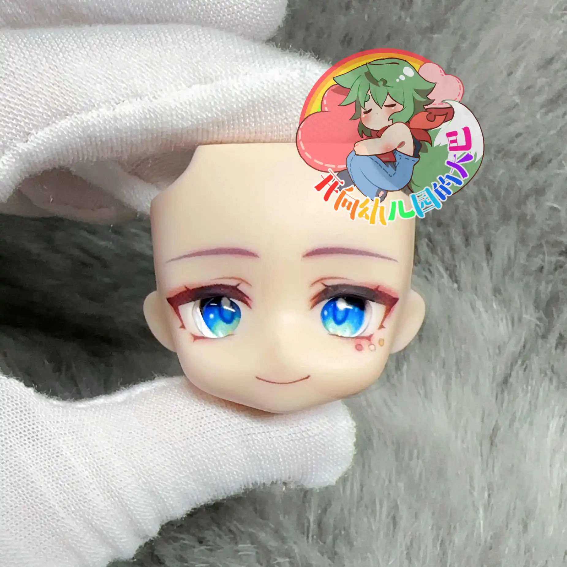 Handmade Honkai: Star Rail Robin OB11 OB22 OB24 Face Open Eye Shell BJD Doll Accessories Game Props Anime Figure Toy For Kids