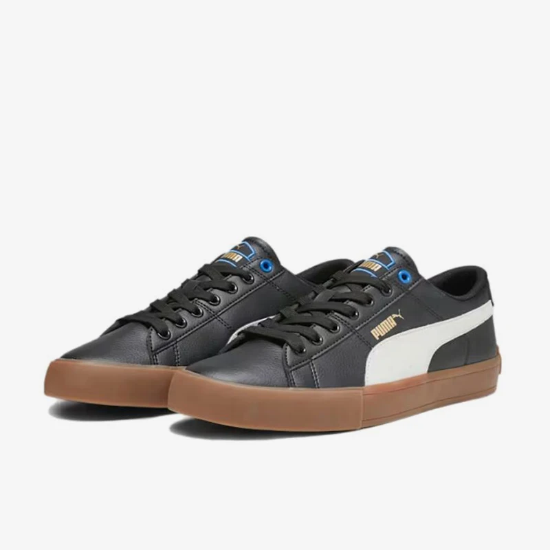 Puma genuine Bari lightweight men's and women's white low cut retro daily board shoes 392493-02