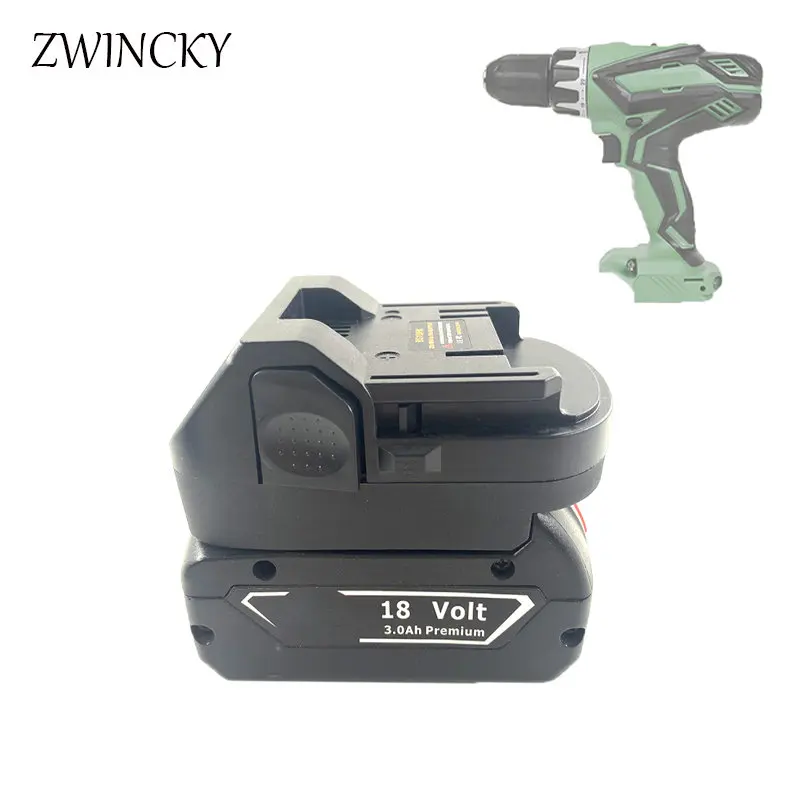 ZWINCKY Adapter Cho Bosch 18V Pin Lithium Chuyển Đổi Cho Hitachi/Hikoki 18V Li-ion Batttery Dụng Cụ Điện adapter BS18HK