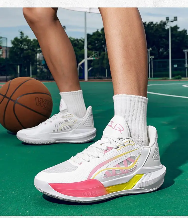 

Новинка 2024 года, баскетбольная обувь, нейтральная спортивная обувь, нескользящая тренировочная обувь, носимые баскетбольные тренировочные кроссовки для больших мальчиков