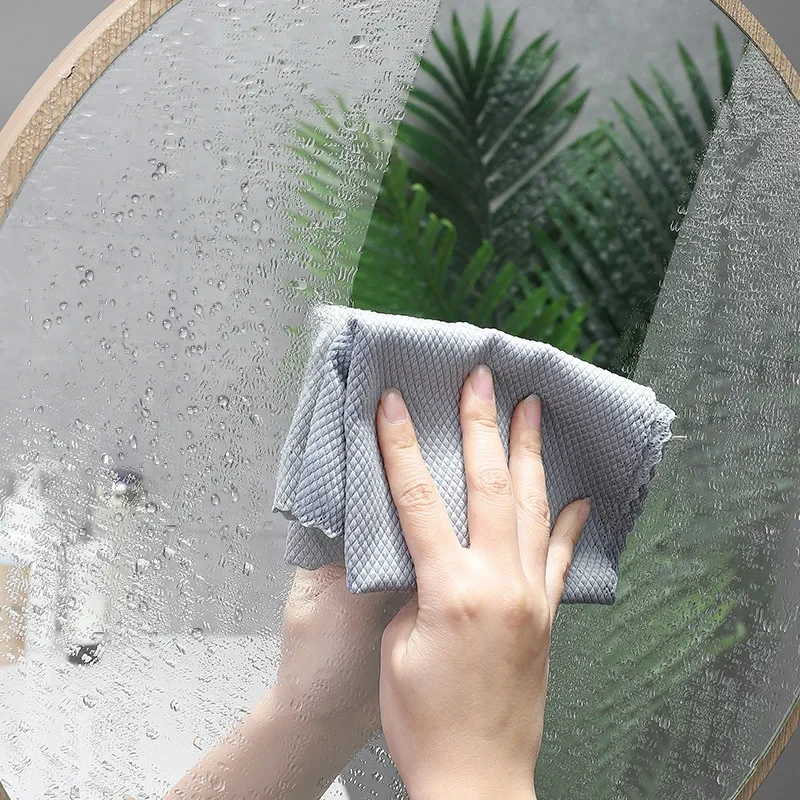 10pcs Microfiber Fish Scale Di - Microfiber Towel Detailing ulasan dan harga