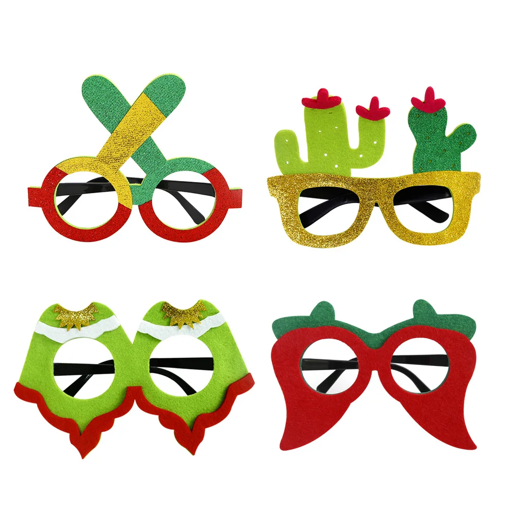 Mexican May 5th Carnival Glasses Party Decoration Photo Props Frame - Mexico Themed Eyewear for Festive Occasions