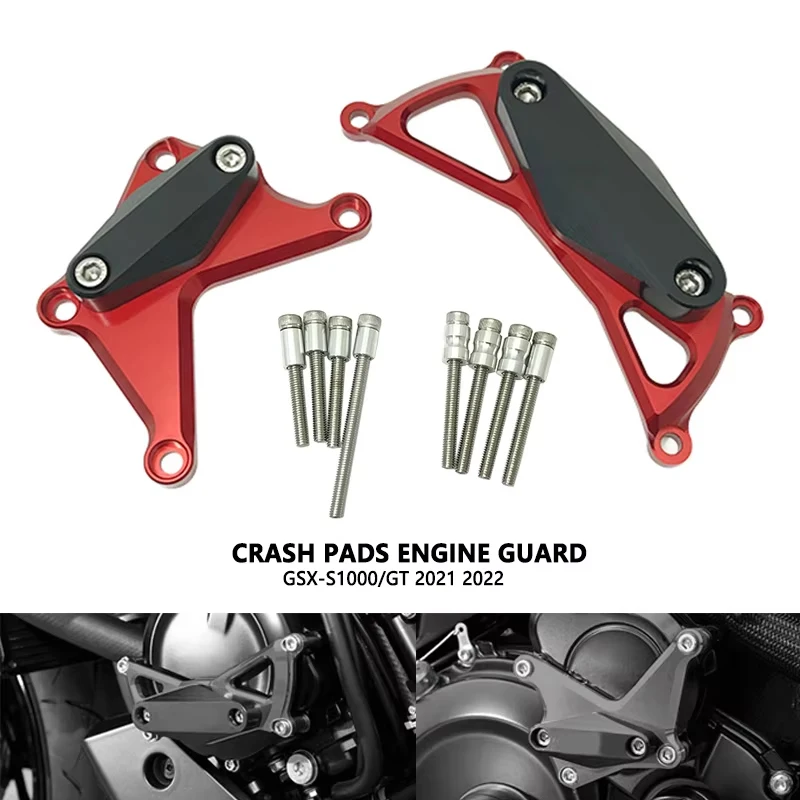

Слайдер рамы GSXS1000 2022, для SUZUKI GSX-S 1000 GT GSX-S1000 GSX-S1000 GT, чехол для двигателя мотоцикла, защита от ударов