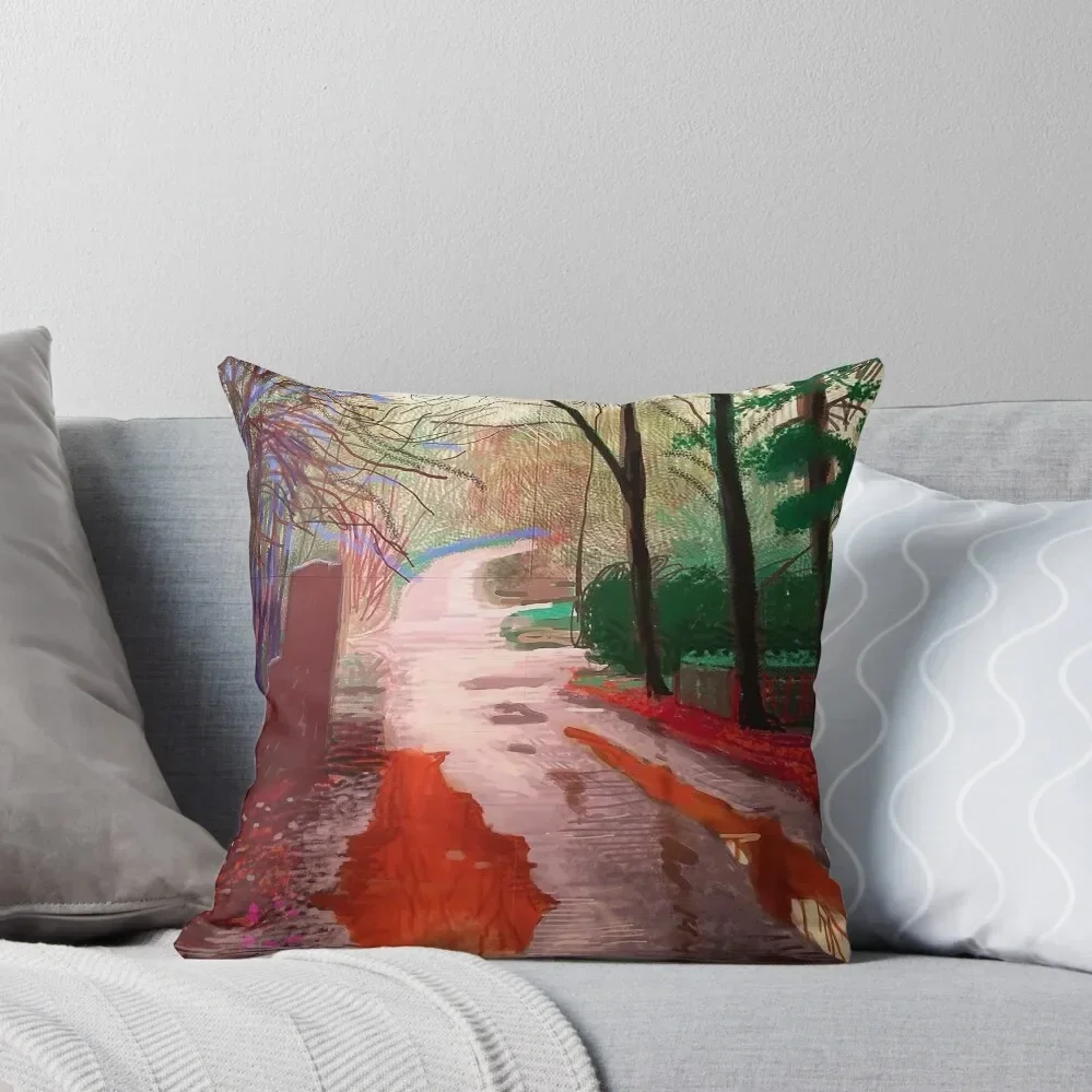 

David Hockney Throw Pillow Luxury Sofa Cushions ornamental pillows for living room Elastic Cover For Sofa Sofa Cushion pillow