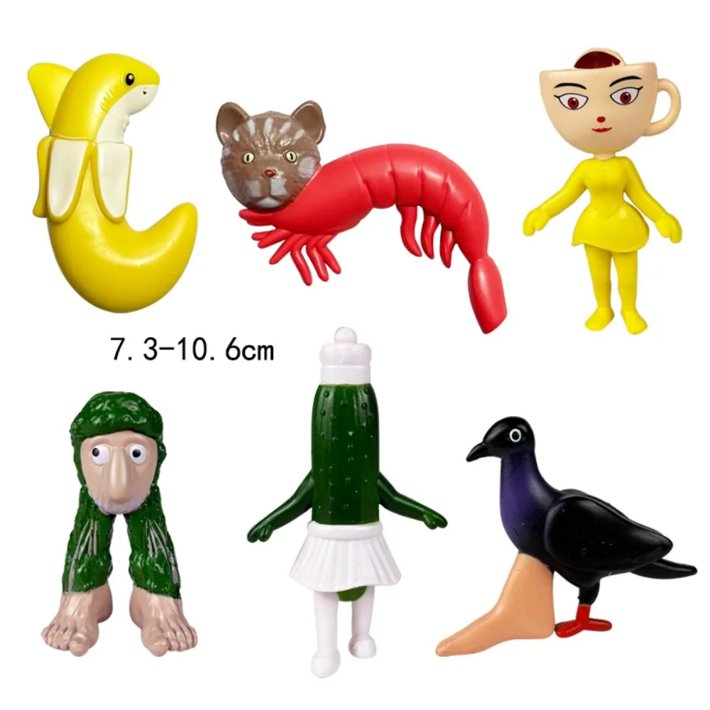

Shark Bombardino Tung Tung Sahur Funny Model 3D Printing Crocodilo Tralalero Tralala Figure Shimpanzini Bananas Lirili Larila
