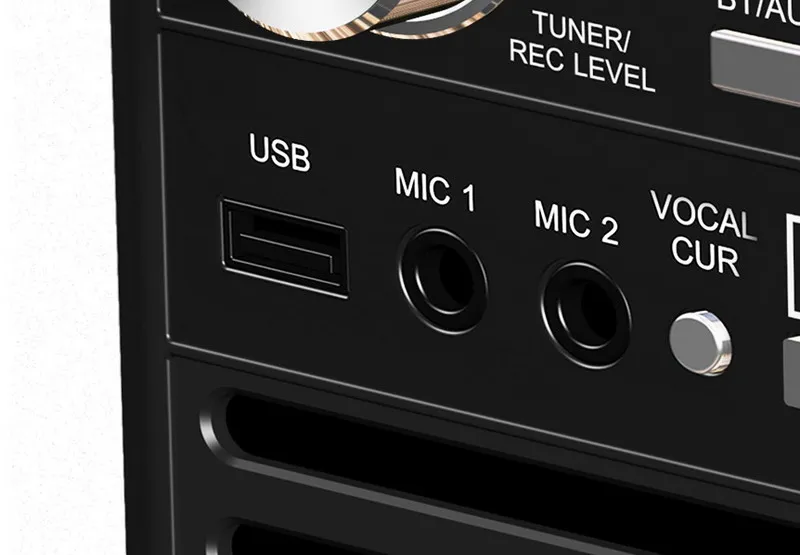 Turntable Record Player com CD Player e Gravador, China