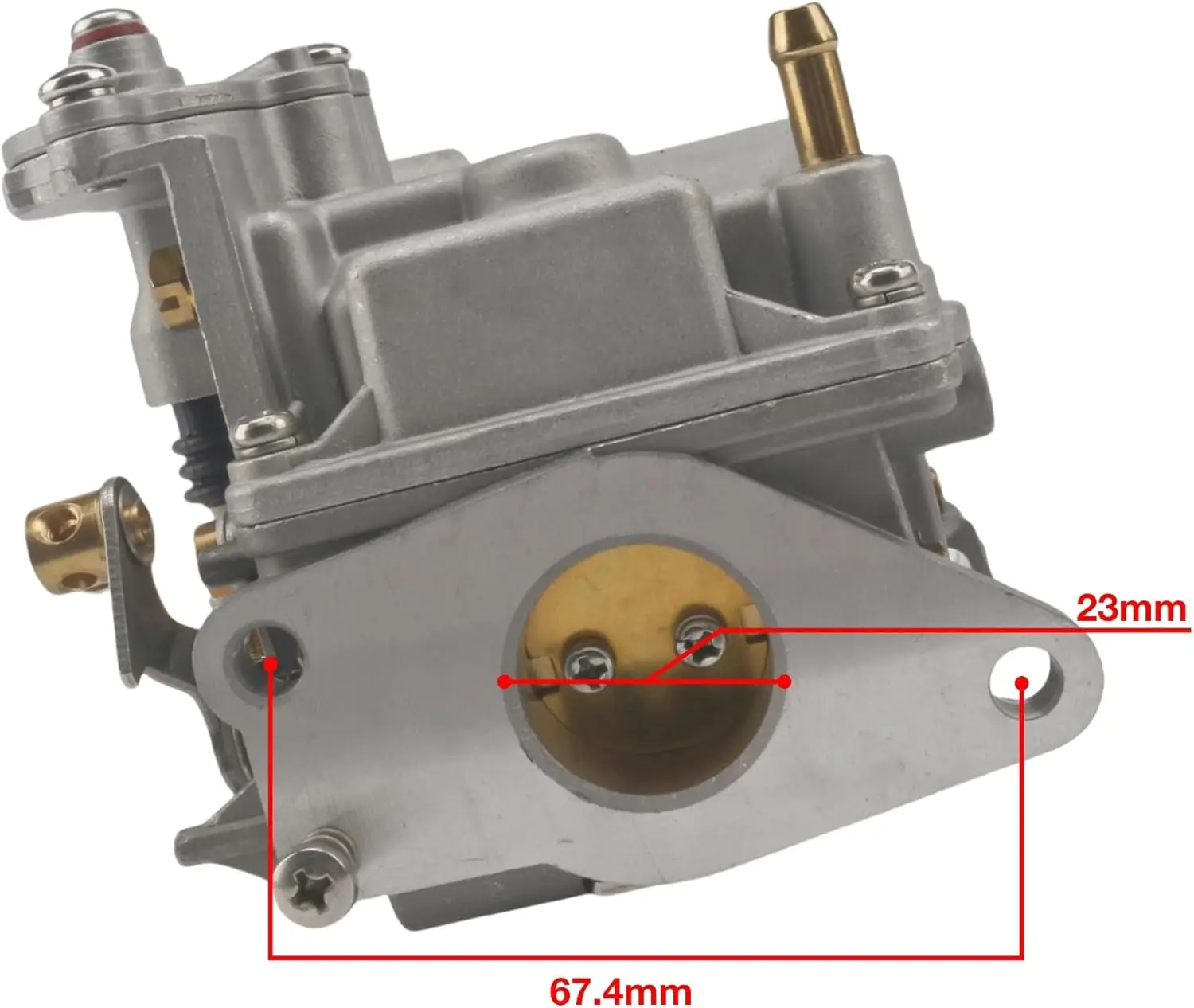 Boat Engine Carburetor Assy 3323-835382T04 3323-835382A1 835382T1 for Mercury Mariner 4-Stroke 9.9HP 13.5HP 15HP Outboard Motor