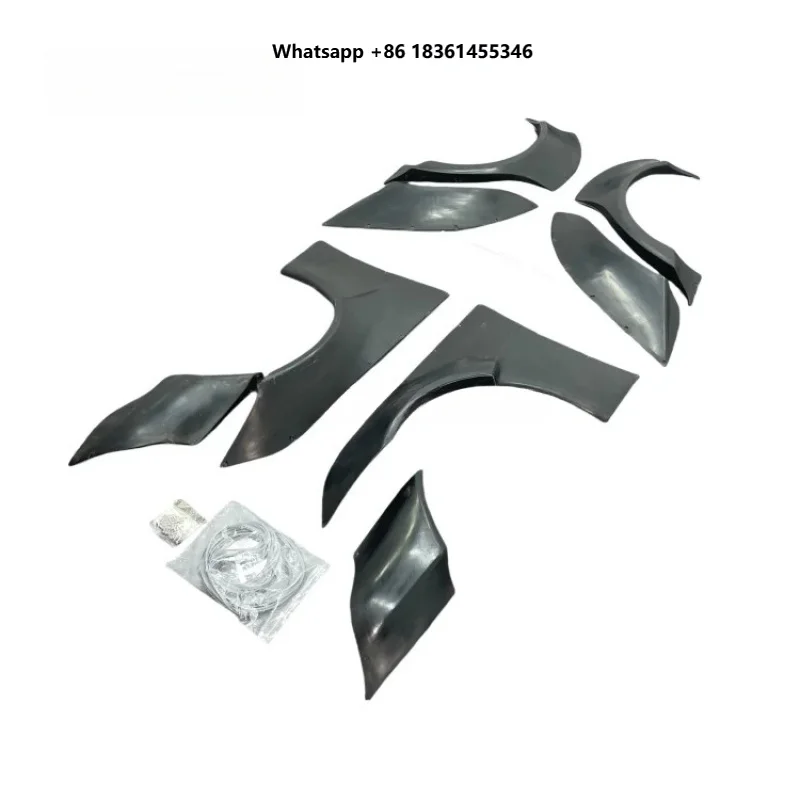 For  IS200 IS300 IS350 IS350C Upgraded Wide Body Wheelbrow Fender  Carbon Fiber Wheelbrow Body Kit Bumper