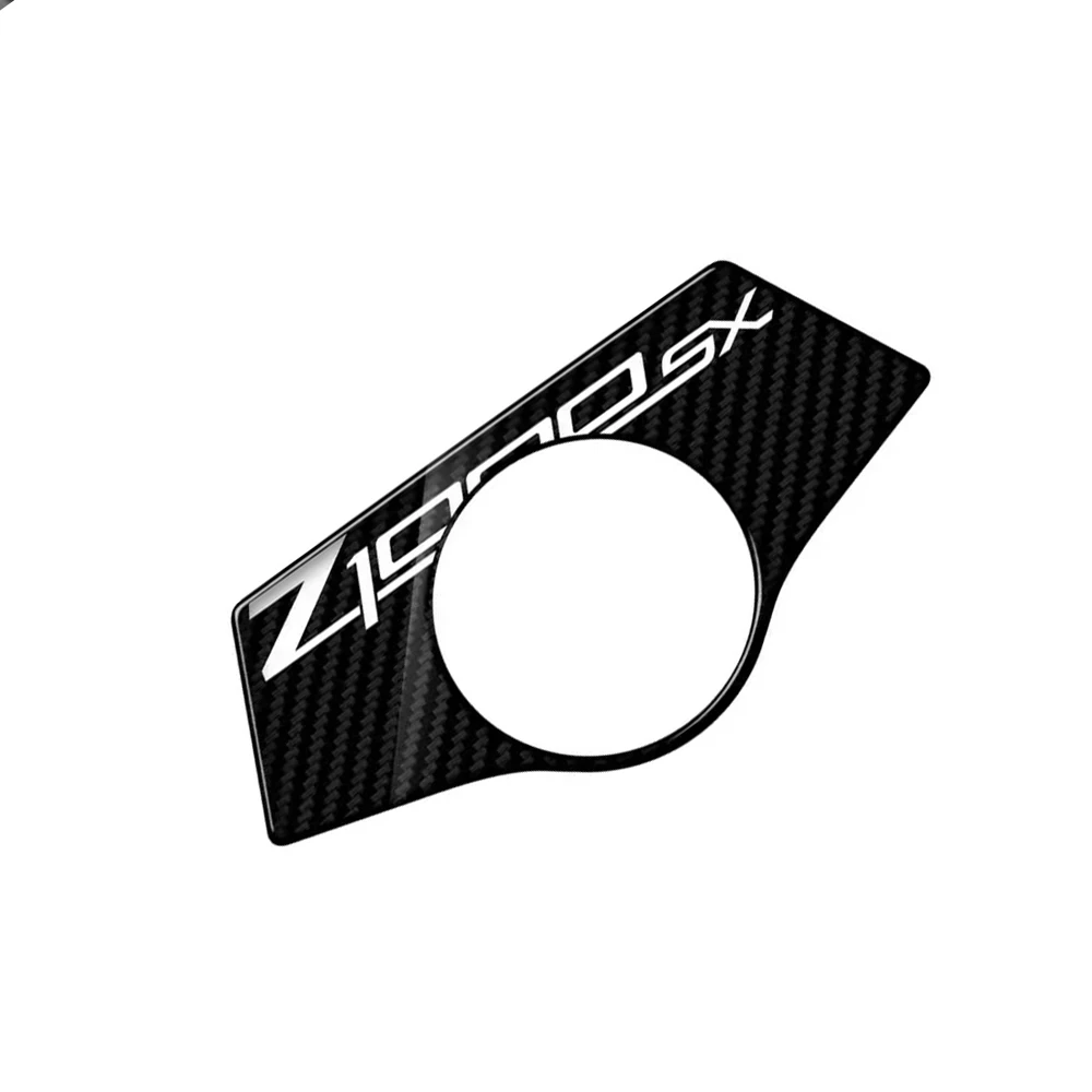 motorcycle 3D Carbon-look Top Triple Clamp Yoke Defender Decal sticker For Kawasaki Z1000SX 2011 2012 2013 2014 2015 2016 2017