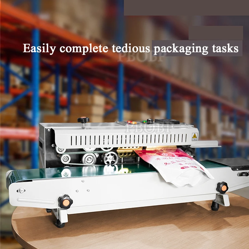 PBOBP Vacuum Food Sealer 110V Automatic Sealing Machine with Dry&Moist Modes Built-in Cutter for Food Preservation