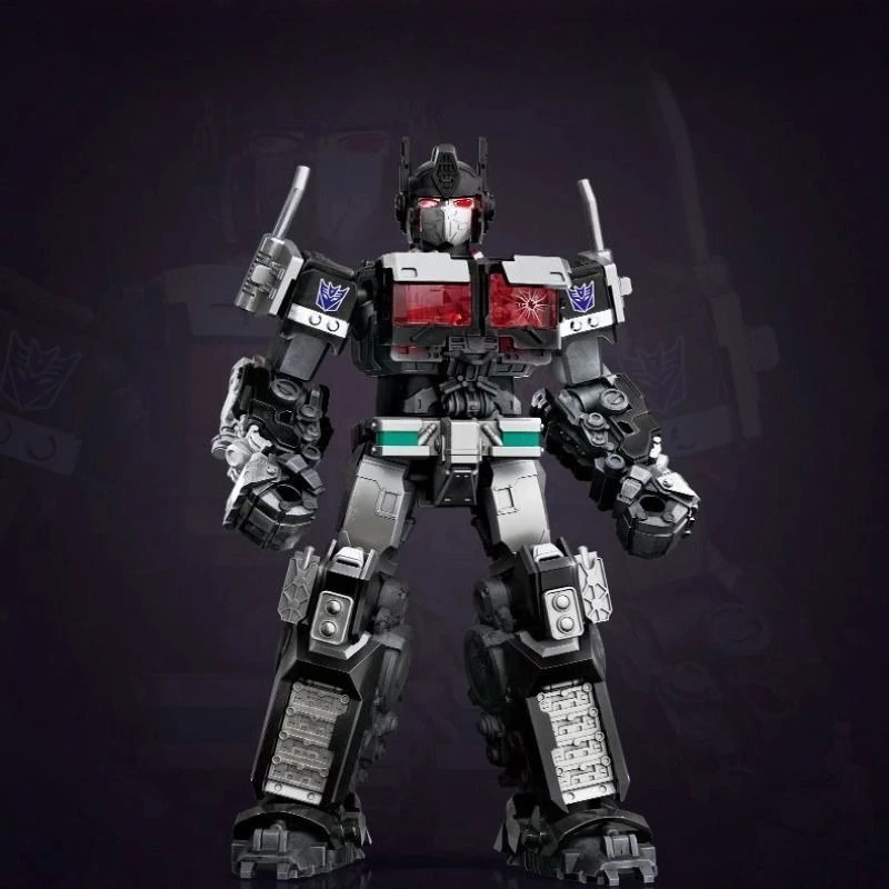 블록스 소형 입자 블록 조립 DIY 퍼즐 장난감 모델 어린이 생일 선물 장난감 트랜스포머 피규어 컬렉션