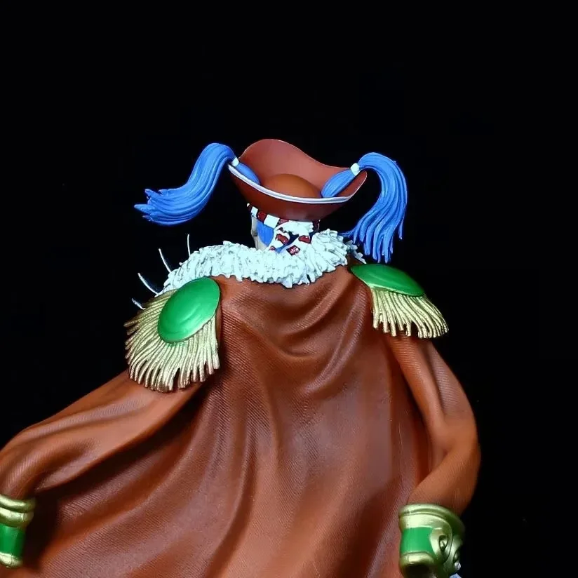26cm One Piece Anime Figure Four Emperors Clown Buggy Figures PVC Statue Model Collection Desktop Decoration Children Toys Gift